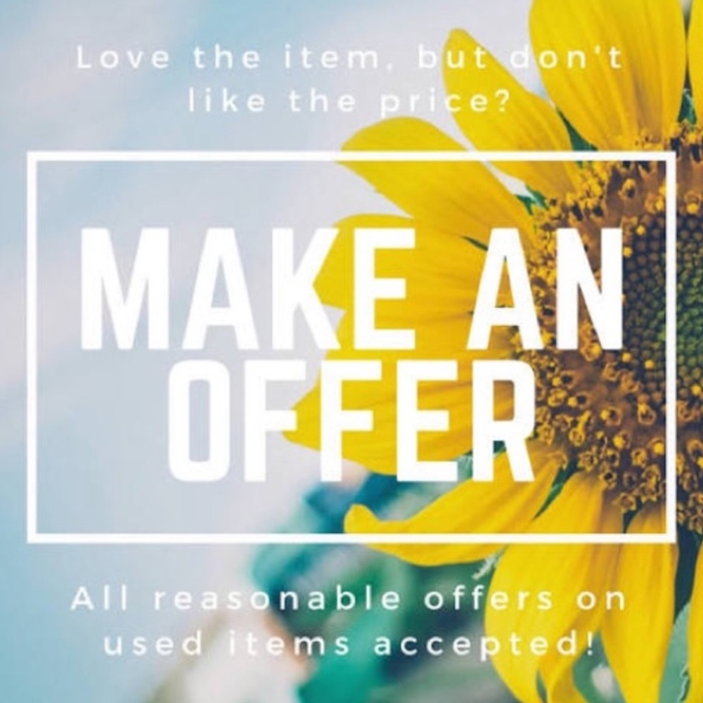 ✨MAKE ME AN OFFER✨